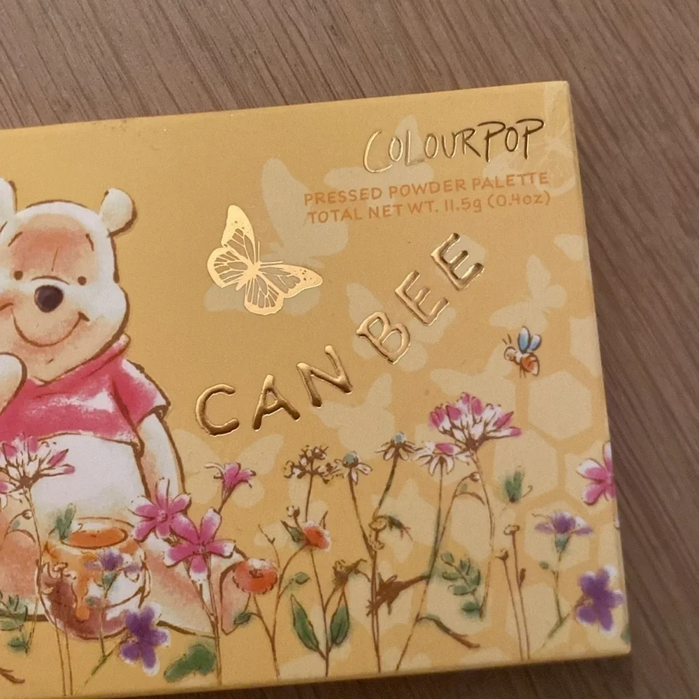 Colourpop x Winnie the Pooh Eyeshadow Palette Sweet as can Bee